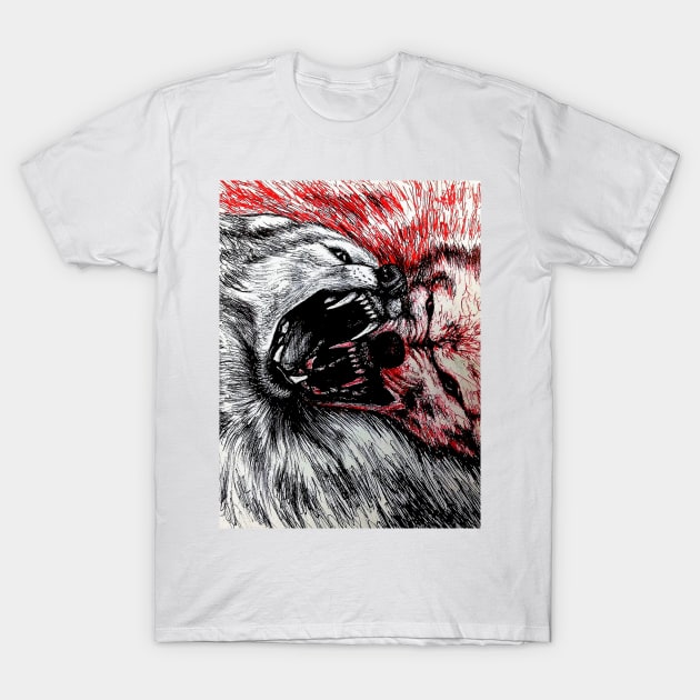 Wolf T-Shirt by JUST BUDDY